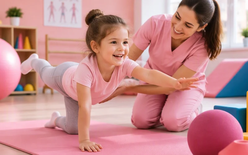 pediatric rehabilitation play based movement learning